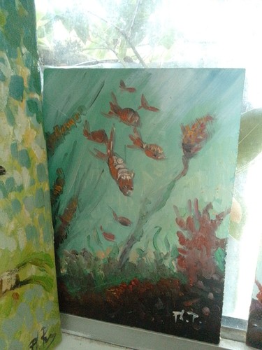 Tableau peinture huile format - tableau,