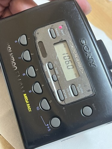 Sony radio cassette player - radio,