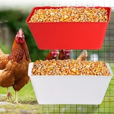 Nourtisseur de clôture suspendue grande capacité d'oie dinde au bac à eau