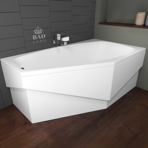 Baignoire bain angle 140x80 - baignoire, d'angle