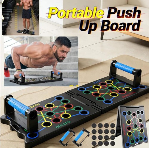 Push board with - up,