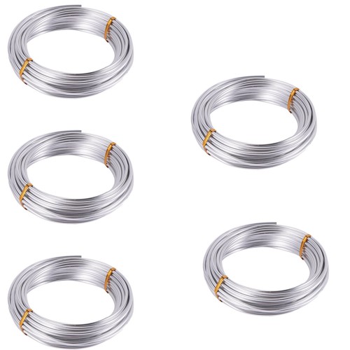 5pièces 3mm fil aluminium - 3mm,