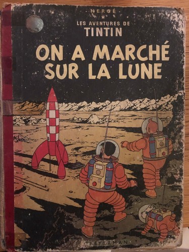 Tintin marché sur la - on,