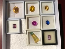 LOT DE PIERRES GEMMES TAILLEES