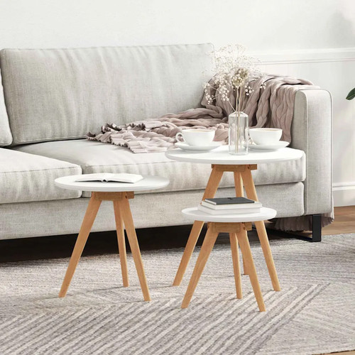 Table basse marron - 3, pc