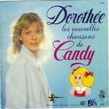 DOROTHEE LES NOUVELLES CHANSONS DE CANDY FRENCH 45 SINGLE