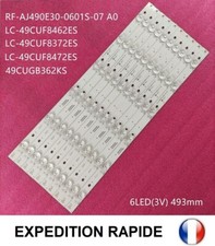 RAMPE LED TV SHARP 49' LC49CUG8462KS LC49CFE6242K LC49CFE6241E LC49CUF8472ES 