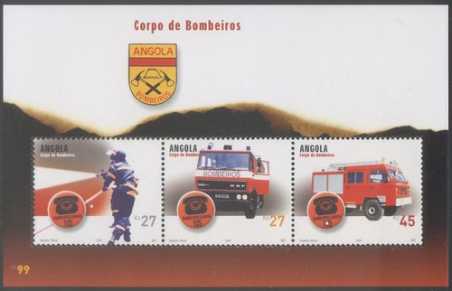 Angola 2004 mnh fire - angola, mnh**