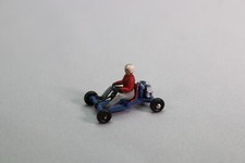 LG1014 DINKY TOYS FR 512 Kart Midjet Leskokart avec pilote rouge red 34 mm