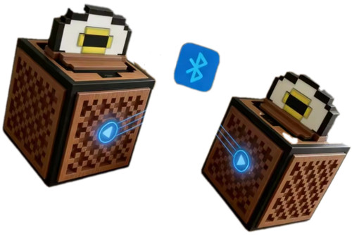 Minecraft style desk decor - desk,