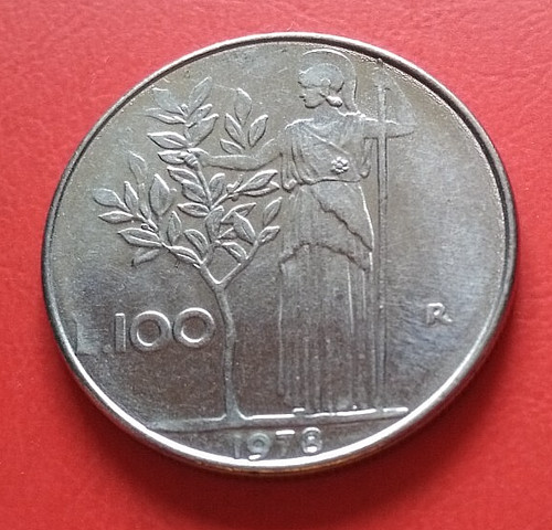 Monnaie italie 100 lire - lire, r