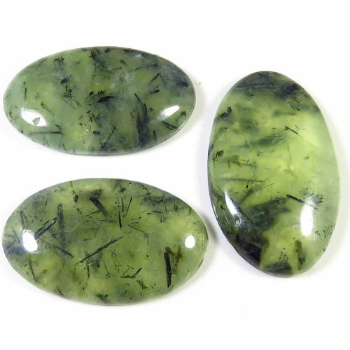 Vert naturel prehnite - prehnite, rutile