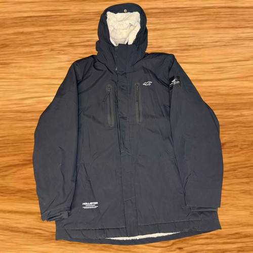 Hollister fur lined parka - fur-lined,