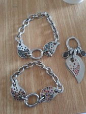 Lots 2 Bracelets Ti Sento En Argent Massif 925 +Pendentif Ti Sento Argent Massif