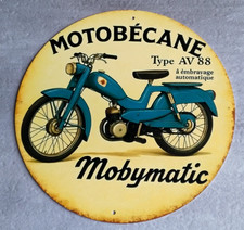 Plaque métal vintage