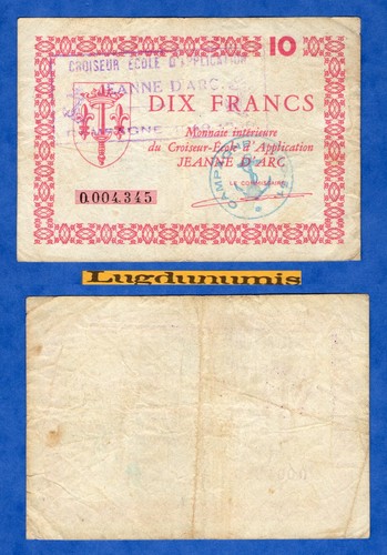 Nécessité francs monnaie - 10,