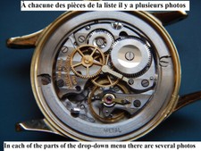 PIECES ORIGINALES AUTHENTIQUES