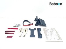 Garde-boue arrière Harley-Davidson FLSTF Softail Fat Boy 2001-2006 (EFI) Kit, I