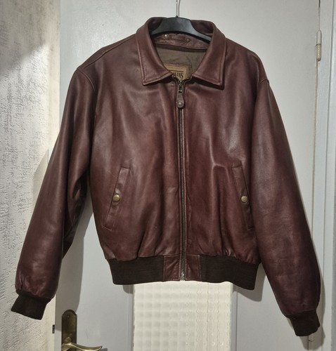 Blouson cuir redskins homme - cuir,