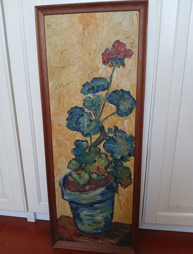 Tableau ancien huile nature - ancien,