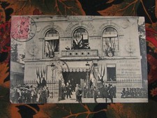 cpa 93 montreuil sous bois ministre au balcon de la mairie