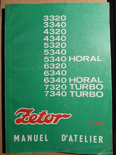 Zetor tracteur 3320 4320 - tracteur,
