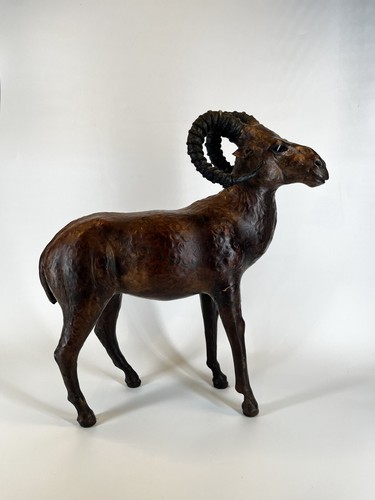 Ancienne statue cuir - cuir, de