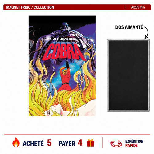 Magnet frigo cobra - magnet, space