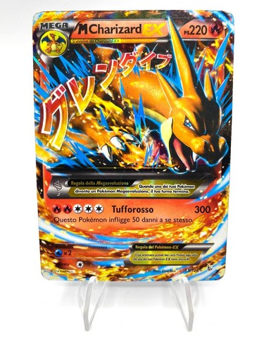 Carte pokémon charizard ex - m,