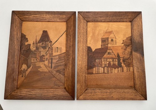 Cadres marqueterie - cadres,