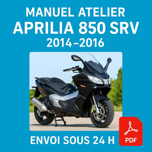 Manuel atelier aprilia 850 - manuel,