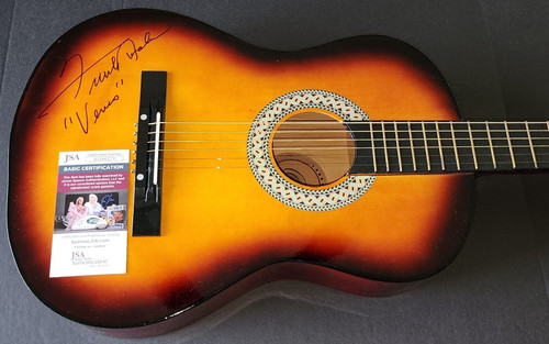 Frankie avalon signed acoustic - frankie,