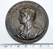Médaille, Marianne, République Française à identifier