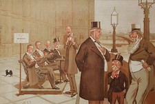 Estampe ancienne foire à la