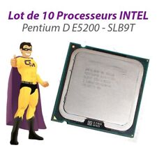 Lot x10 Processeurs CPU Intel