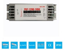 PH7-1200-105U BALLAST ÉLECTRONIQUE pour lampe UVC GPHA357T5L GPH843T5L (42-105W)