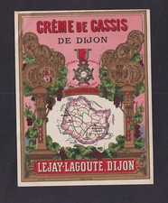 Ancienne étiquette  Alcool