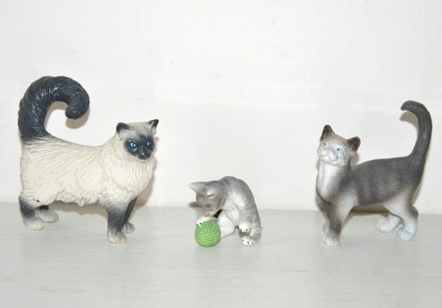 Lot figurines chat - lot,