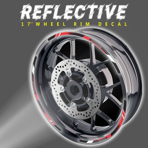 Arrow reflective wheel rim - arrow,