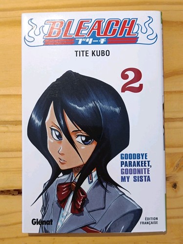 Livre manga bleach goodbye - livre,