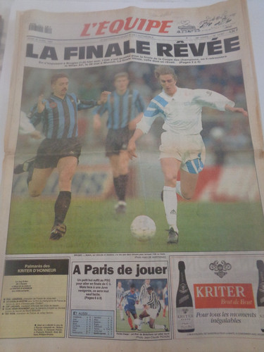 Journal équipe 04 1993 - journal, 22/04/1993