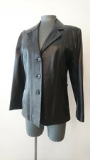 Veste cuir "Noir" -  GIORGIO