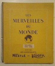 ALBUM IMAGES CHOCOLAT NESTLE