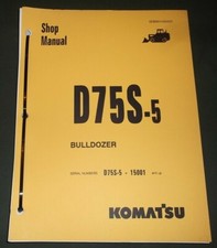 Komatsu D75S-5 Tracteur Dozer