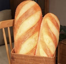 Baguette Bread Plush Pillow