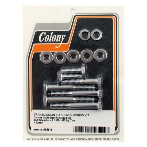 Chrome transmission couvercle - transmission,
