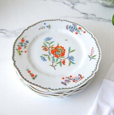 Limoges Haviland. 6 assiettes plates en porcelaine modèle A la grenade