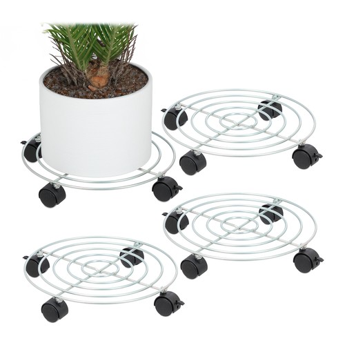 Support roulettes plantes - support,