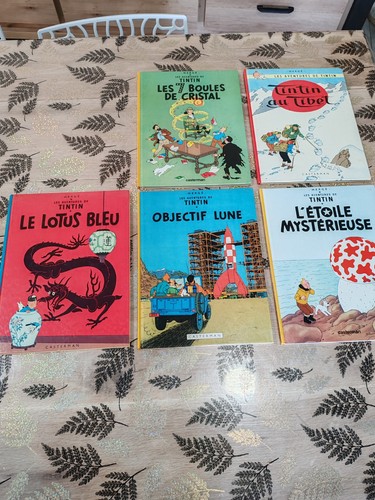 Lot albums tintin hergé - , 5