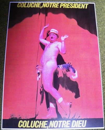 Poster coluche - poster,